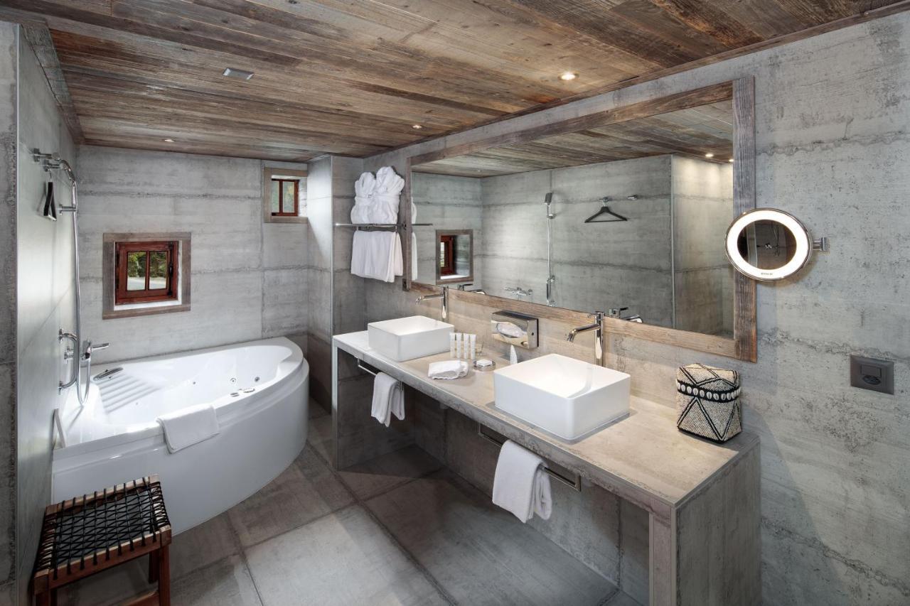 Hostellerie Du Pas De L'Ours "Relais Et Chateaux" Crans-Montana Exterior foto