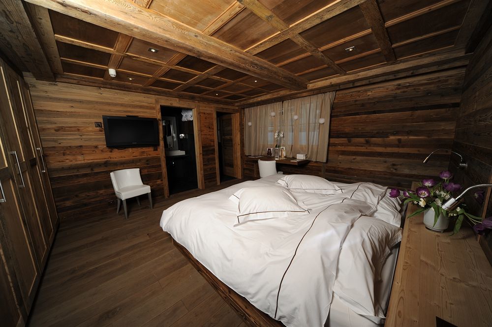 Hostellerie Du Pas De L'Ours "Relais Et Chateaux" Crans-Montana Exterior foto