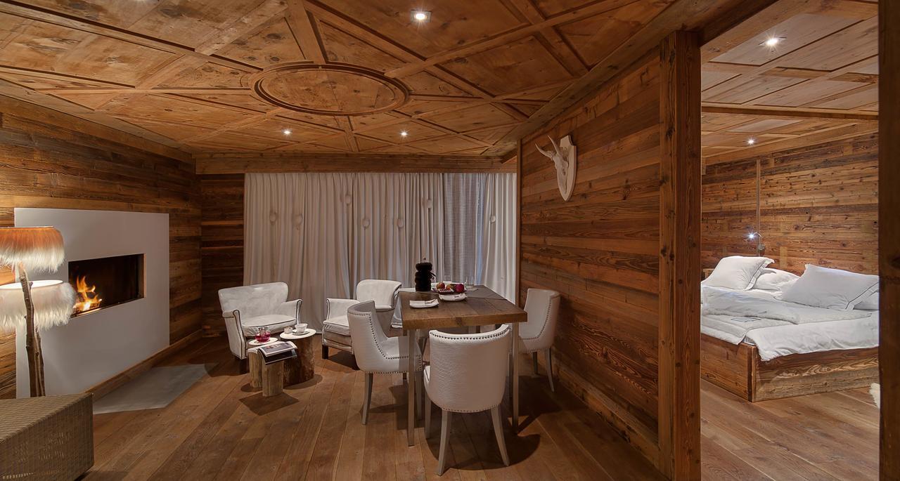 Hostellerie Du Pas De L'Ours "Relais Et Chateaux" Crans-Montana Exterior foto