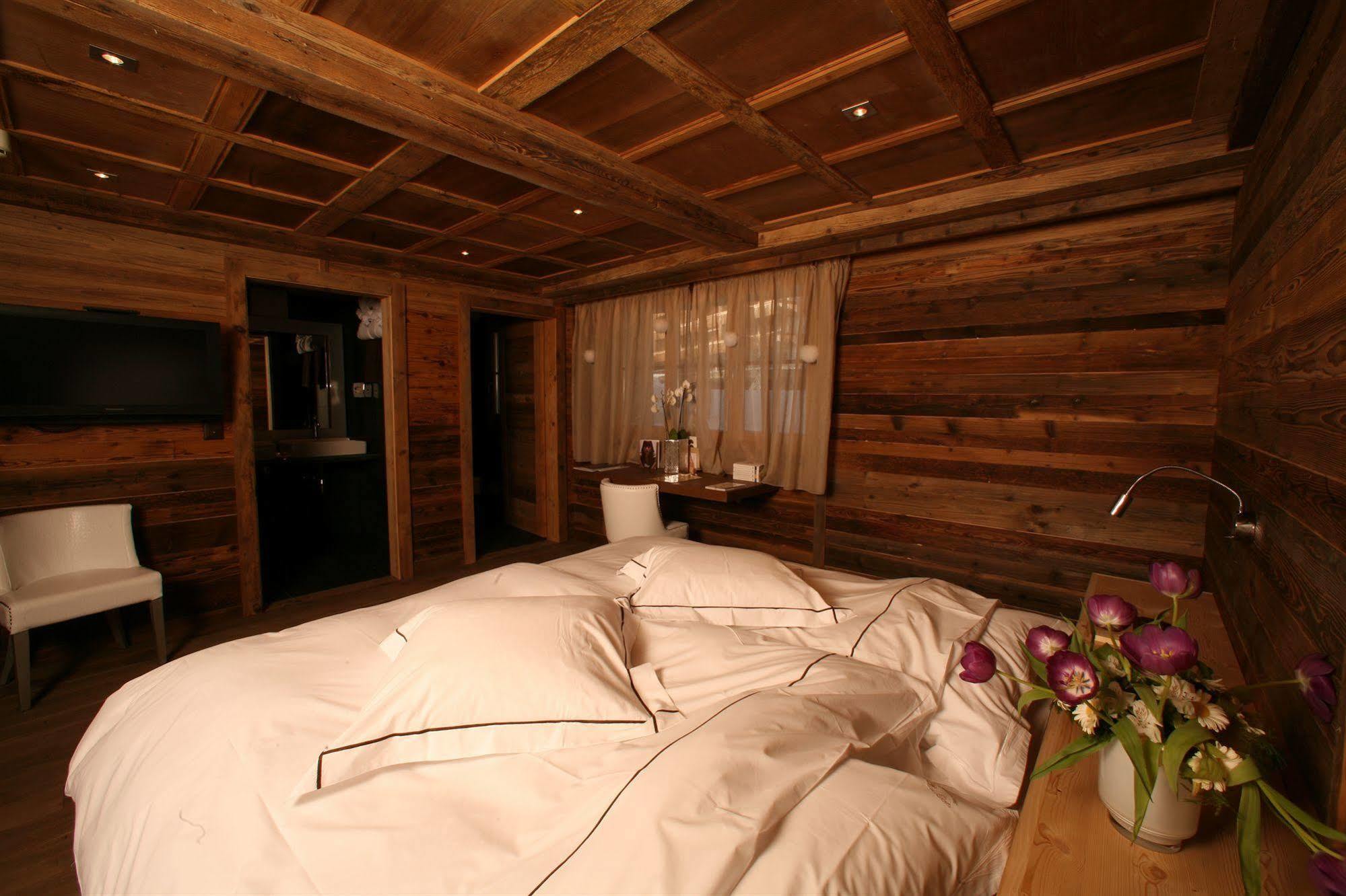 Hostellerie Du Pas De L'Ours "Relais Et Chateaux" Crans-Montana Exterior foto