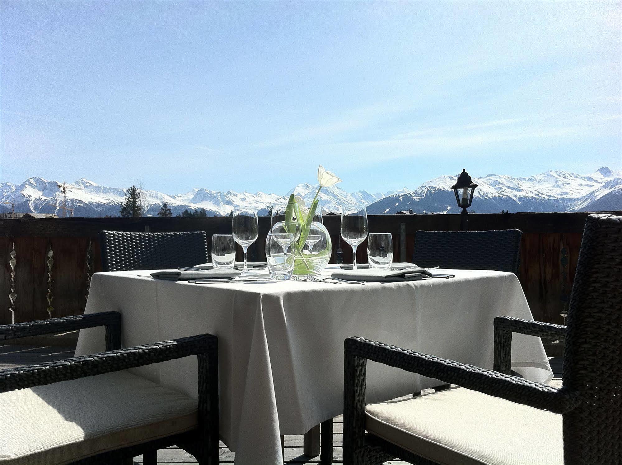 Hostellerie Du Pas De L'Ours "Relais Et Chateaux" Crans-Montana Exterior foto