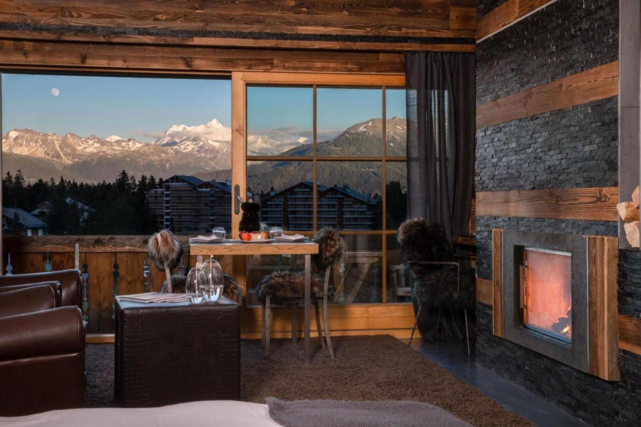 Hostellerie Du Pas De L'Ours "Relais Et Chateaux" Crans-Montana Exterior foto